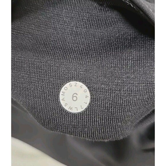 Lululemon Train Times High Rise Tight 7/8 Pant 24" Dark Gray MESH Women’s Size 6 - Picture 5 of 9